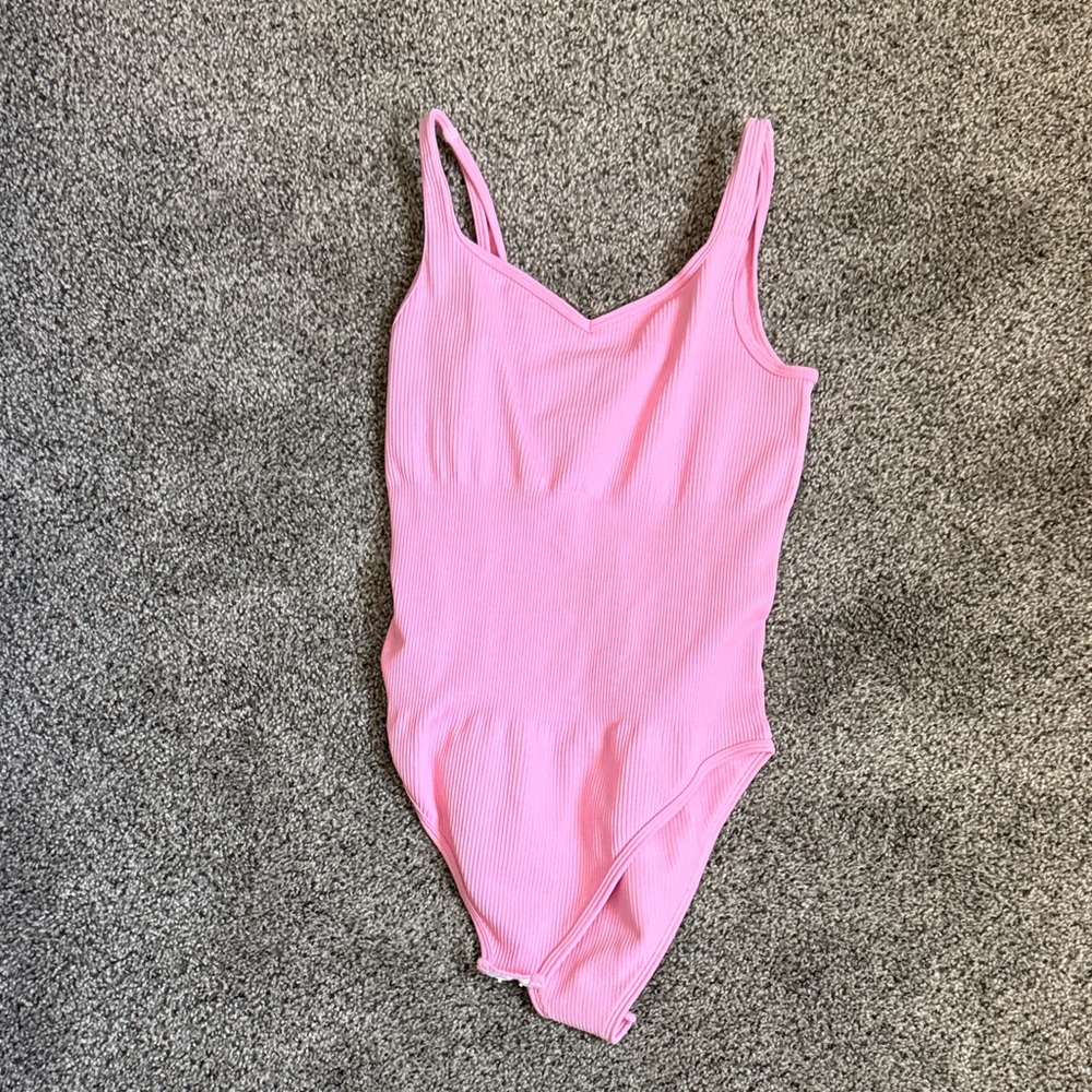 Chic Pink Women's Bodysuit